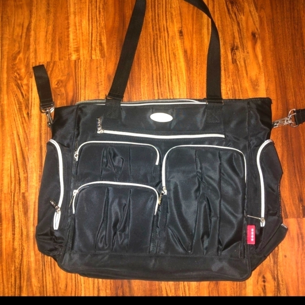 New SoHo Time Square EXTRA LARGE Weekender- Overnight- Diaper Bag- Tote